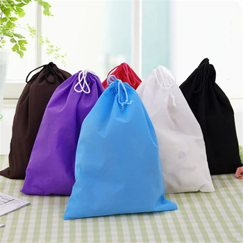 Нова цветна водоустойчива чанта от съвсем малък, обувки, бельо, пътна нетканая чанта-органайзер, сгъваема чанта за пазаруване