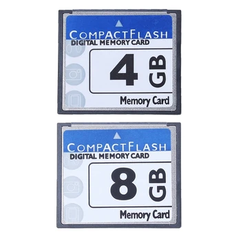 Търговците на дребно 2x професионални карти с памет Compact Flash обем 8 GB/4 GB (бяло и синьо)