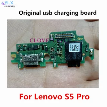 1 бр. оригинален докинг станция за свързване на такси за зареждане USB зарядно устройство гъвкав кабел, Резервни части за Lenovo S5 Pro