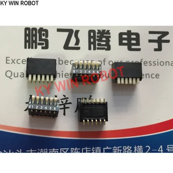 1 бр. Тайвански кръпка EHP106EC SMD1.27, дистанционно на ключа на кода за набиране, 6-битов ключ, вид на 6P, код странично набиране