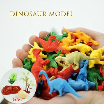 10 бр. мини-животни, играчка-симулатор на динозавър, игра в джурасик период, модел на динозавър, фигурки, класическа древна колекция за момчета