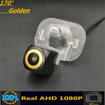 170 ° AHD 1080P Златен Обектив за Обратно виждане на Автомобила Автомобилна Камера За Hyundai Solaris 2011 2012 2013 2014 2015 2016 2017 Монитор за Задно виждане