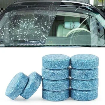 18-мм авто чистачки за вода, твърд концентрат за чистачки, сини пенные таблетки за почистване на стъкло