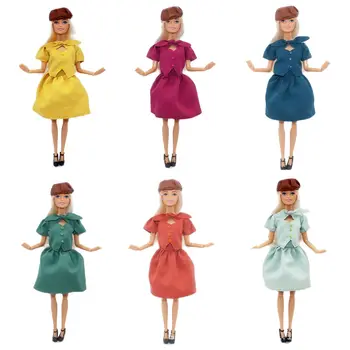 2023 нови дрехи от епохата на Възраждането рокля за кукла Барби 1/6 комплект с малка дължина 30 см