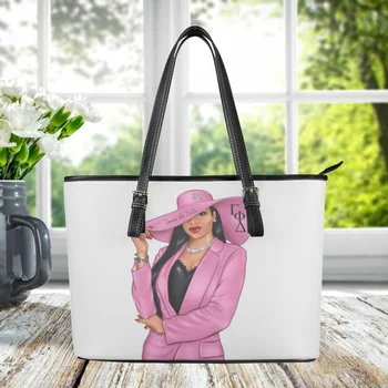 2023 Реколта дамски чанти голям капацитет, с принтом Гама от Пи Делта, модерен пътнически плажни чанти-тоут, женствена чанта през рамо, подарък