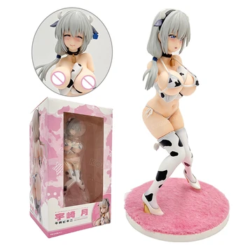 22 см, бикини с шарени крави Цуки Узаки, секси аниме-фигурка DreamTech Uzaki-chan wa Asobitai! Фигурка аниме момиче играчки кукли за възрастни