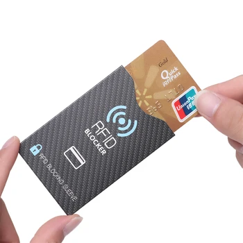 5 бр. Защита от кражба за RFID-защита на кредитни карти, блокиране на държач за карти, калъф за кожата покрива, защитен калъф за банкови карти