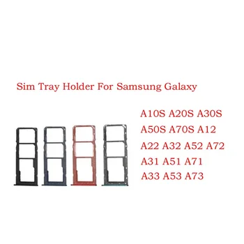 50 бр. Тава за SIM-карти SD Карти стойка За Samsung Galaxy A10S A20S A30S A50S A70S A12 A22 A32 A52 A72 A31 A51 A71 A33 а a53 A73