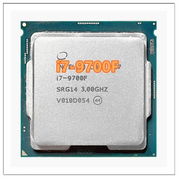 Core i7-9700F i7 9700F 3,0 Ghz се Използва восьмиядерный восьмипоточный процесор CPU 12M 65W за настолни КОМПЮТРИ LGA 1151