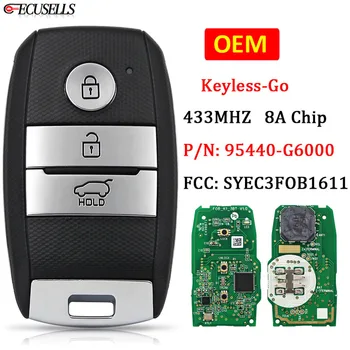 Ecusells OEM Keyless-Go Smart Remote Key SYEC3FOB1611 P/N: 95440-G6000 за Kia Picanto Morning 2017-2019 (Първоначалната такса за дистанционно управление)