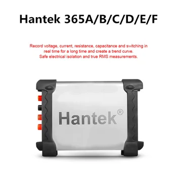 Hantek 365F 365D 365E 365A PC Bluetooth USB на данни Дървар Напрежение Ток на Устойчивост на Температура на Цифров осцилоскоп Мултицет