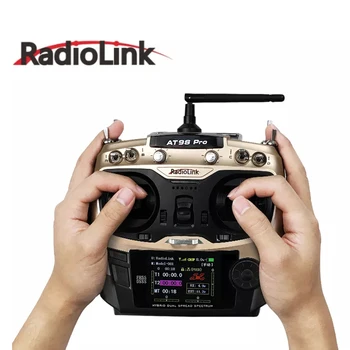 Radiolink AT9S Pro с 12 канала 2,4 G rc предавател на радио контролер Поддържа протокол за Crossfire с RX R9DS за радиоуправляемого на самолета
