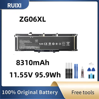 RUIXI Оригинална Батерия ZG06XL HSTNN-1B8H За лаптоп ELITEBOOK 1050 G1 ZBook Studio G5 X360 G54QH12EA G55CN10PA 11,55 В 95,9 Wh