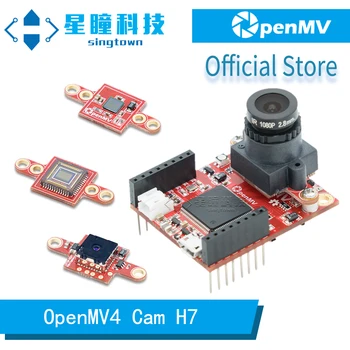 SingTown OpenMV Cam H7 R2 Истински-STM32 За обработка на изображения, Интелигентна камера за машинно зрение, Роботика, определянето на цветове и форми OpenMV4 H7