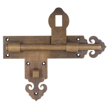Автоматично заключване на вратите в китайски стил, антични ключалката на вратата, Обков за декорация на дома