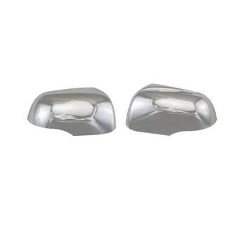 Автомобилно хромированное сребърен странично стъкло за обратно виждане, за довършителни работи на капаци огледала за обратно виждане, калъф за Picanto Morning 2014-2018