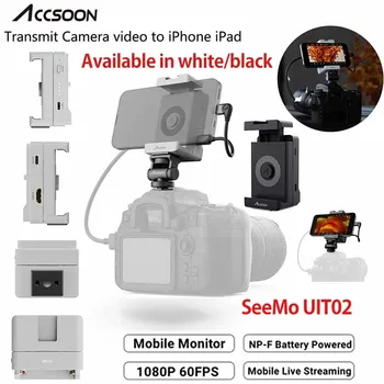 Видеопередатчик Accsoon SeeMo UIT02 с резолюция HDMl на USB, който предоставя компресиране на видео във формат H. 264 и VBR, Мониторинг телефони, iPhone /iPad