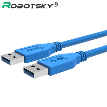 Високата кабел USB 3.0 мъж към мъж, USB удължителен кабел, USB 3.0 удължителен кабел, кабел за пренос на данни, кабел за твърд диск, камера, КОМПЮТЪР