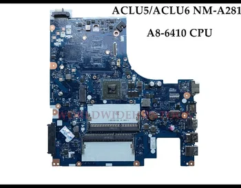 Висококачествена Възстановена дънна Платка за лаптоп Lenovo Ideapad G50-45 ACLU5/ACLU6 NM-A281 A4-6210 A6-6310 A8-6410 DDR3 тестван