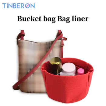 Вмъкване-органайзер за чанти TINBERON е Подходящ за дамска чанта-кофи, фетрового чантата си, организатор, козметични чанти, преносими чанти за грим, вътрешно съхранение