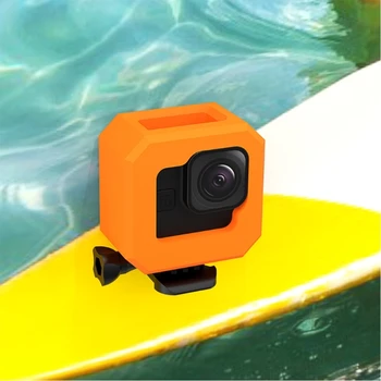 Водоустойчива кожа за гмуркане, плаващ силикон, оранжево, плаващ за Hero 11 Mini, черен, за да сърфирате, защитен калъф, рамка, Плаващ сливи