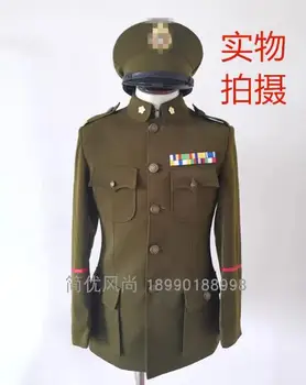 Военен костюм Гоминьдана мъжки пролетен офицерски включва яке, панталон, шапка