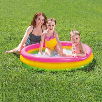 Детски надуваем басейн от PVC, детска играчка, лятна мека забавна преносима вана за водни игри, преносима детска спортна играчка на открито