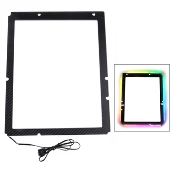 Дънна платка RGB Backplate С светоизлучающей заден панел 5V 3 Pin ARGB Декоративна Настолна лампа StripATX/MATX/ITX A-RGB Frame.