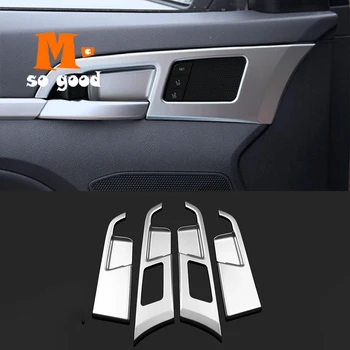 За Hyundai Elantra AD 2016 2017 ABS Мат на Вътрешната Дръжка на Вратата на Колата С Пайети, Етикети Върху Вътрешната Рамка, Аксесоари За Украса на Интериора 4s
