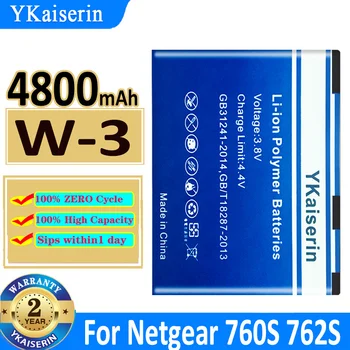 За Netgear Sierra 760 S 762 S 763 S 785 S Батерия Безжичен Рутер Aircard W-3 W3 4800 mah Литиево-Йонна Акумулаторна батерия