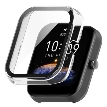 Защитен калъф за умни часовници, джобни часовници, защитно фолио за екрана, покрит с TPU, защитен калъф-броня за часа Bip3 Pro