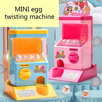 Играчка вендинг машина Gashapon, подарък за рожден ден и Коледа за момичета, награден мини-автомат Gashapon