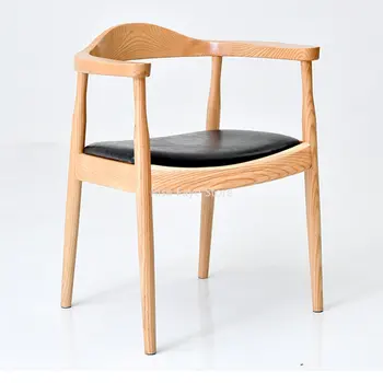 Индивидуални дървени трапезни столове Италианска кухня копие на Дървени столове Кожено луксозно обзавеждане Para El Hogar Градинска Мебел MZY