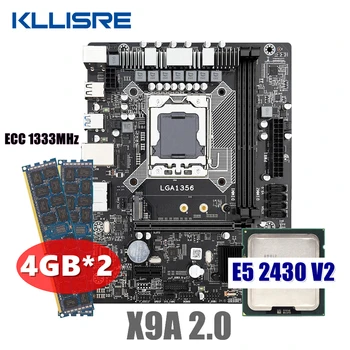 Комплект дънната платка Kllisre X79 с Xeon LGA 1356 E5 2430 V2 2 бр. x 4 GB = 8 GB 1333 Mhz DDR3 ECC памет