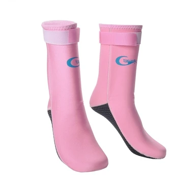 Нескользящие топли зимни чорапи за гмуркане дебелина 3 мм, плажни чорапи, зимно облекло за плуване принадлежности за гмуркане, чорапи за гмуркане