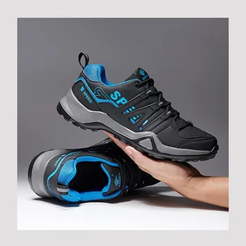 Нова туристическа обувки, мъжки обувки за алпинизъм, треккинговые обувки, маратонки за бягане, мъжки спортни обувки за ходене, нескользящая мода