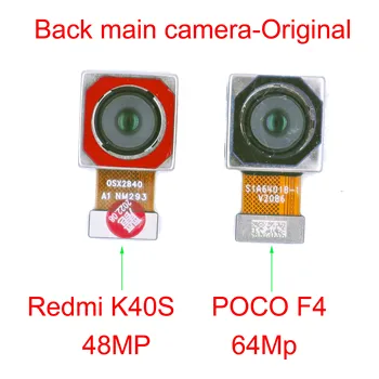 Оригиналната Нова Основната Камера за обратно виждане за Xiaomi Redmi K40S/POCO F4 Голям Модул на Основната Камера за обратно виждане Гъвкав Кабел, Резервни Части