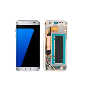 Оригиналният Super Amoled на Samsung Galaxy S22 S22 Plus S22 Ultra LCD екран с подмяна на рамка, сензорен цифров преобразувател в събирането на