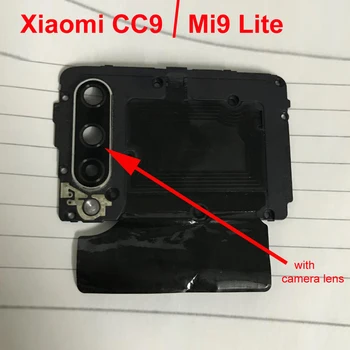Оригиналът е за Xiaomi Mi CC9 Капак антена Екран на дънната платка рамката на корпуса калъф с обектива на камерата, за Xiaomi Mi9 lite с NFC