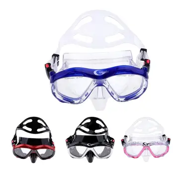 Очила за подводно плуване с защита от замъгляване, регулируеми, с широк преглед, за жени и мъже