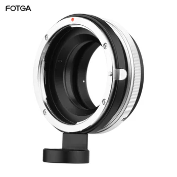 Преходни пръстен за закрепване на обектива FOTGA с метален наклон за Canon EOS EF Mount Лен за беззеркальных фотоапарати на Sony NEX-7/NEX-5/NEX-5C/NEX-3 E Mount