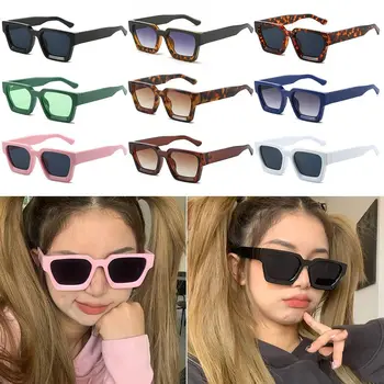 Реколта малки квадратни слънчеви очила, Мъжки, Женски ретро Слънчеви очила с Унисекс Популярните защитни очила UV400 Спортни Очила за шофиране