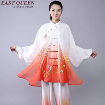 Форма за тайдзи, дамски дрехи, за wudang-тайдзи, мъжки женски костюм за тайдзи, китайски традиционни дрехи taiqi AA3907