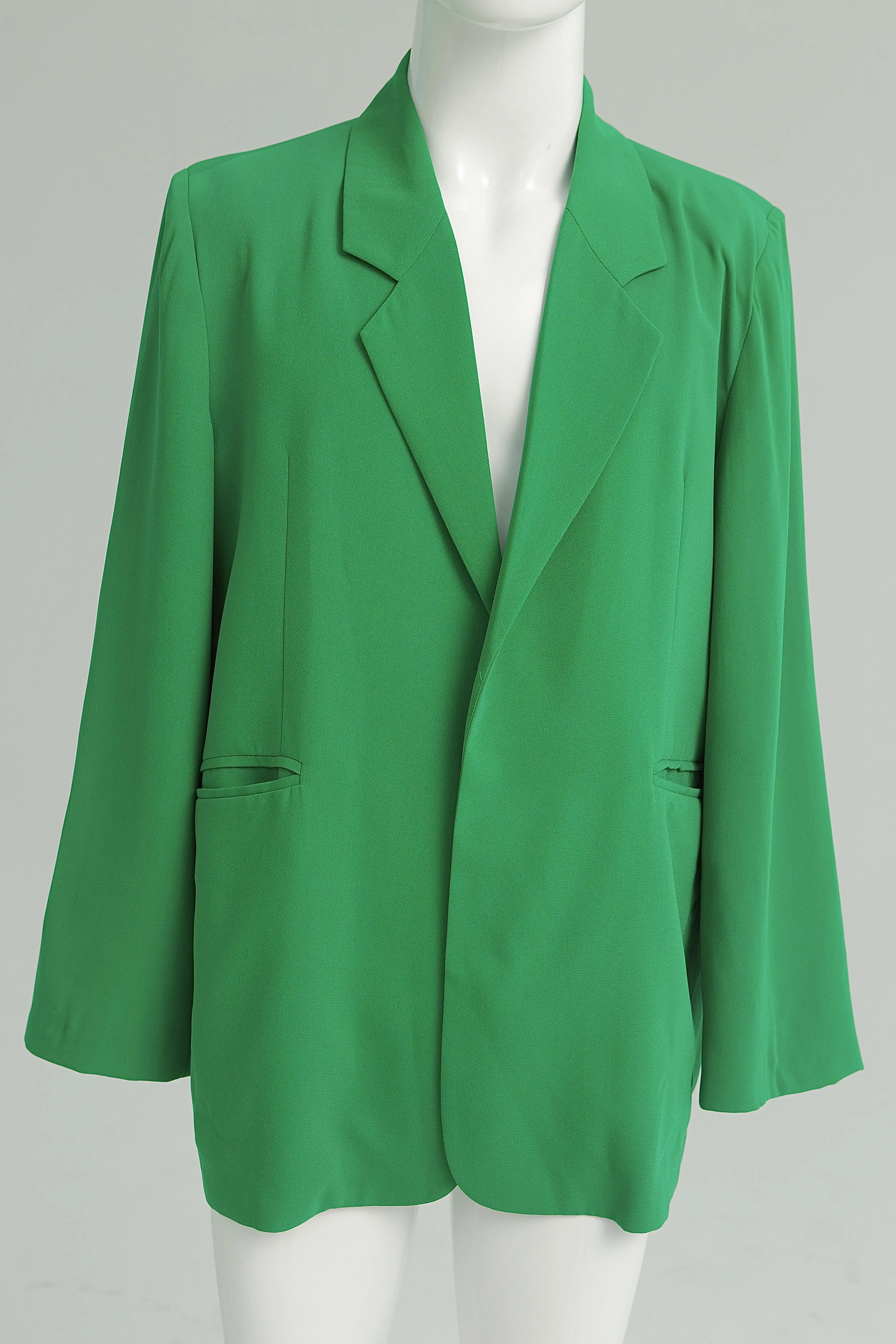 Модерен ретро-зелен костюм Millennium y2k A2911 . ' - ' . 0