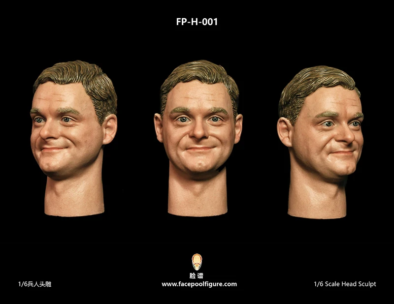 Колекция 1/6 Мъжка фигурка на войник с вырезанной главата и израз на усмивка, подходяща за 12-инчов фигурки на човека, играчки, Facepoolfigure . ' - ' . 0