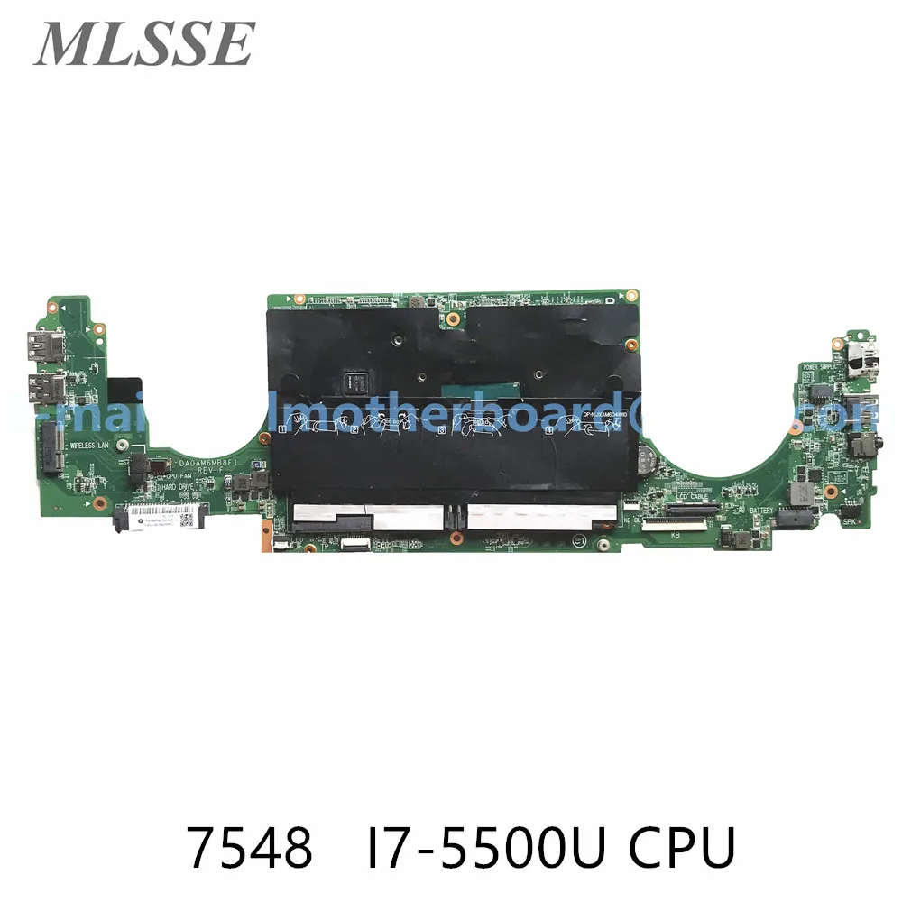 Използва се за дънната платка на лаптоп DELL Inspiron 7548 с SR23W I7-5500U CN-0N9YM9 N9YM9 DA0AM6MB8F1 DDR3L с графичен процесор ах италиански хляб! r7 M265 Бърза доставка . ' - ' . 0