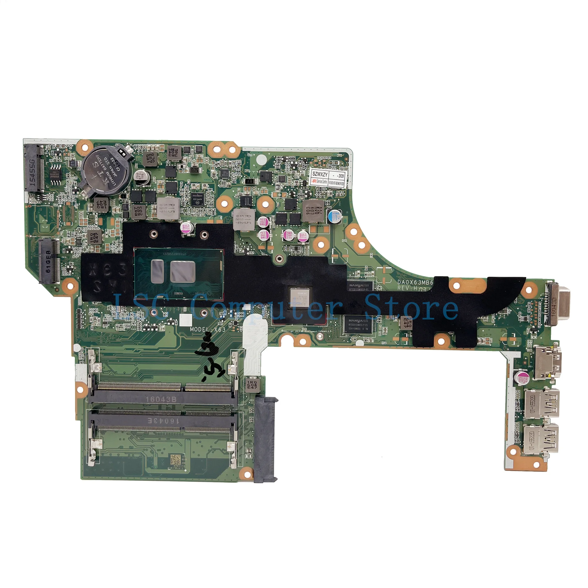 LSC Възстановена За HP 450 G3 470 G3 дънна Платка на лаптоп 827025-501 827025-601 DA0X63MB6H1 с процесор I5-6200U ах италиански хляб! r7 M340 2 GB GPU . ' - ' . 1