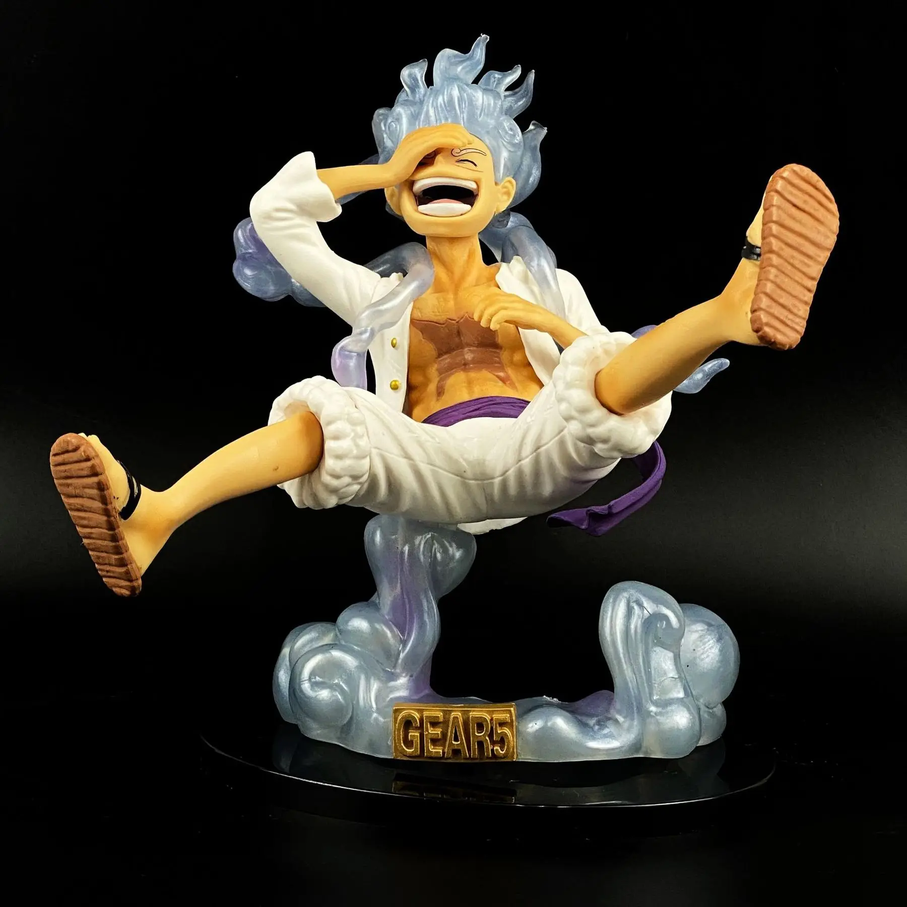 Една подробност GK Luffy 17 см Съоръжения 5 Аниме Статуетка на Бога на Слънцето Никка PVC Фигурка Статуя на PVC Модел на Кукли, Детски Играчки За Детски Подарък . ' - ' . 2