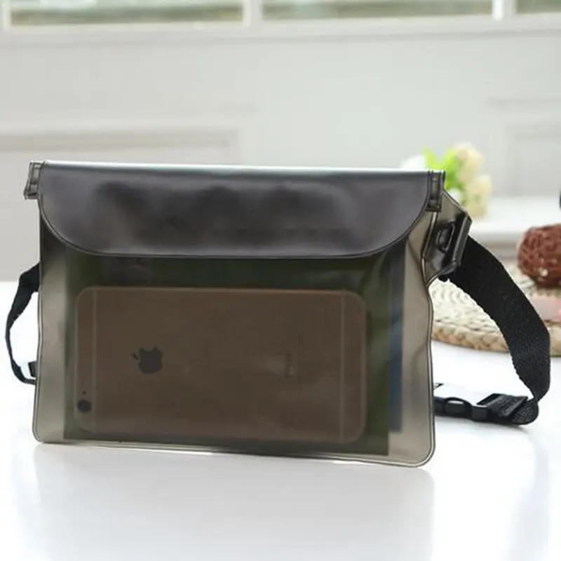 Водоустойчива чанта за гмуркане с шнорхел, колан, суха калъф за телефон, PVC . ' - ' . 2