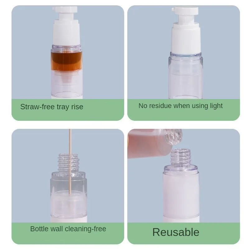 Вакуум произведено отделен бутылочный натиснете Фланец козметичен спрей за Еднократна употреба Преносим Комплект празни бутилки за еднократна употреба . ' - ' . 3